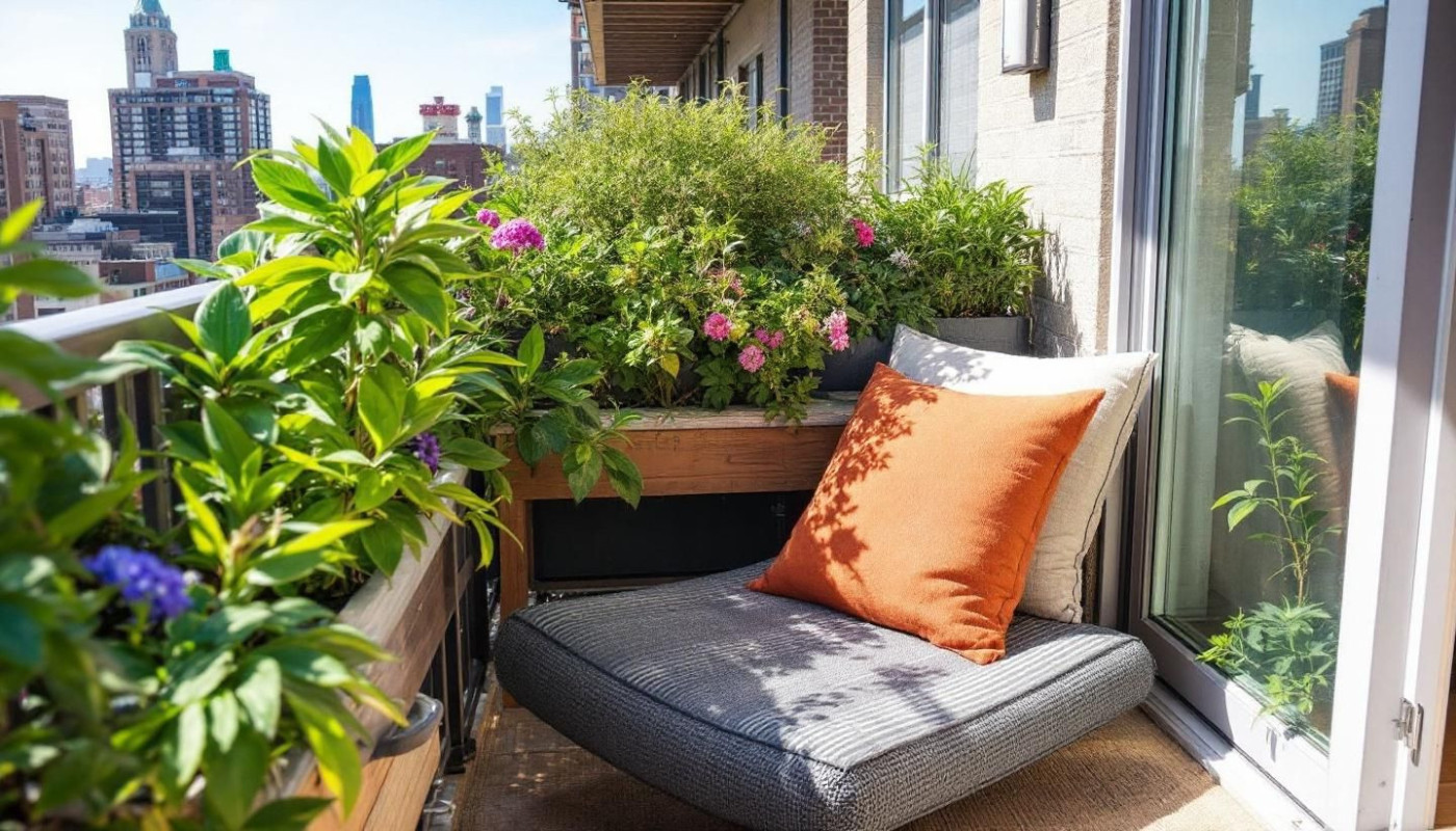 Comment optimiser l'espace de votre petit balcon ?